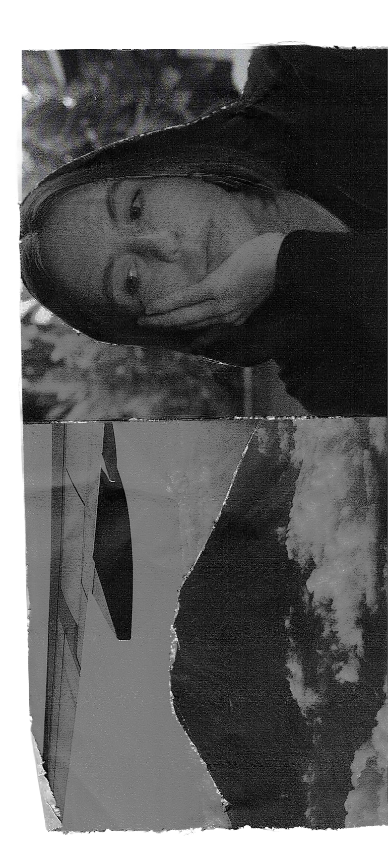 girl and agung airplane view